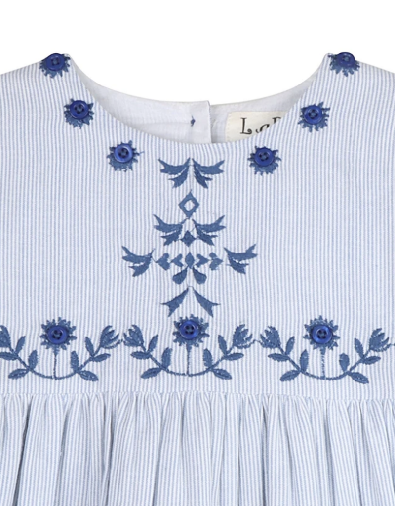 Larili Indigo Stripe Odyseey Dress