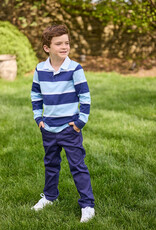 Little English Rugby Polo - Varsity Stripe