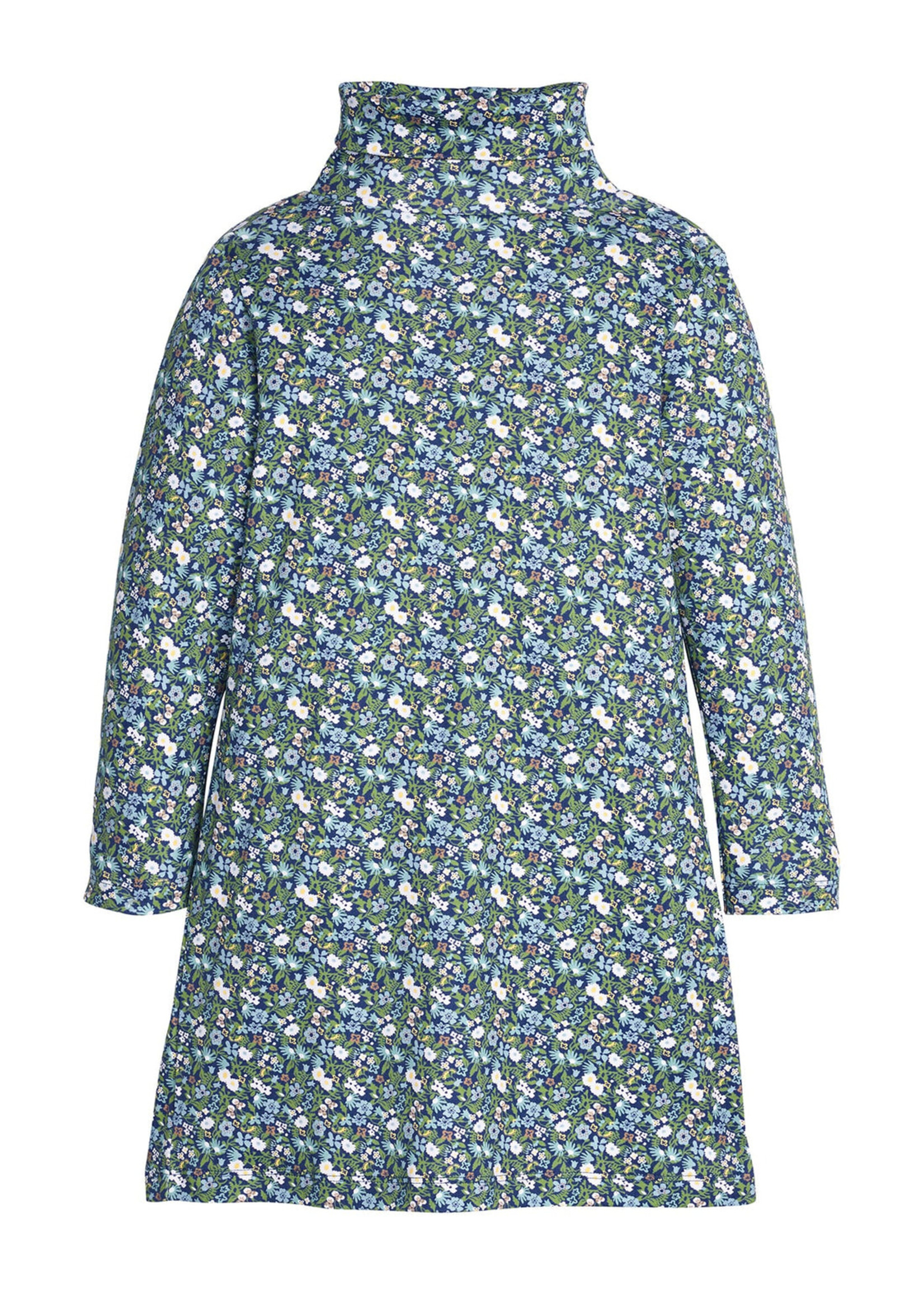 Little English Turtleneck Dress - Winslow Floral