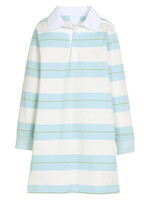 Little English Rugby Polo Dress - Fondren Stripe