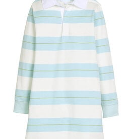 Little English Rugby Polo Dress - Fondren Stripe