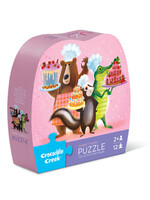 Crocodile Creek 12-Piece Shaped Box Puzzle - Sweet Treats
