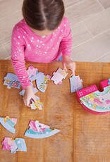 Crocodile Creek 12-Piece Shaped Box Puzzle - Sweet Unicorn
