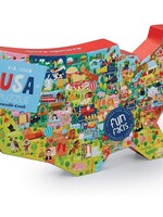 Crocodile Creek USA Puzzle 200-pc