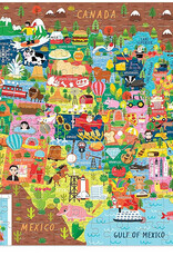 Crocodile Creek USA Puzzle 200-pc
