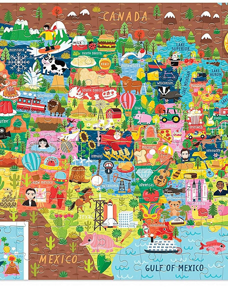 Crocodile Creek USA Puzzle 200-pc
