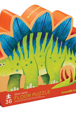 Crocodile Creek 36-Pc Puzzle/Dino Land