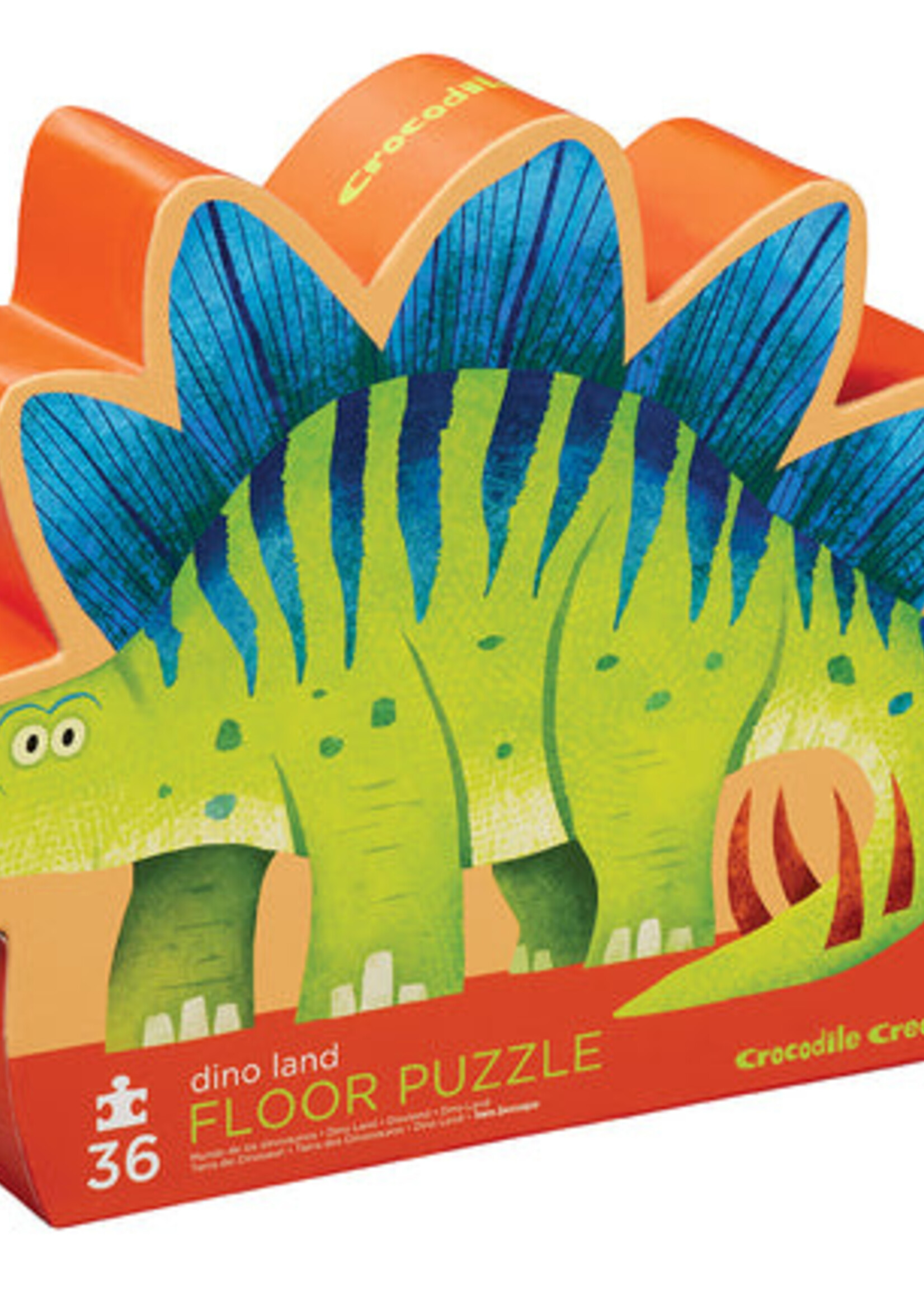 Crocodile Creek 36-Pc Puzzle/Dino Land