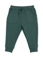 Angel Dear Solid Smoke Pine Jogger Pant