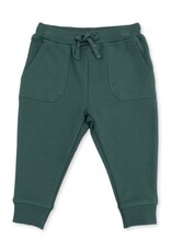 Angel Dear Solid Smoke Pine Jogger Pant