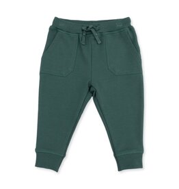 Angel Dear Solid Smoke Pine Jogger Pant
