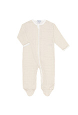 Nellapima Camel Classic Stripes Zipper Footie