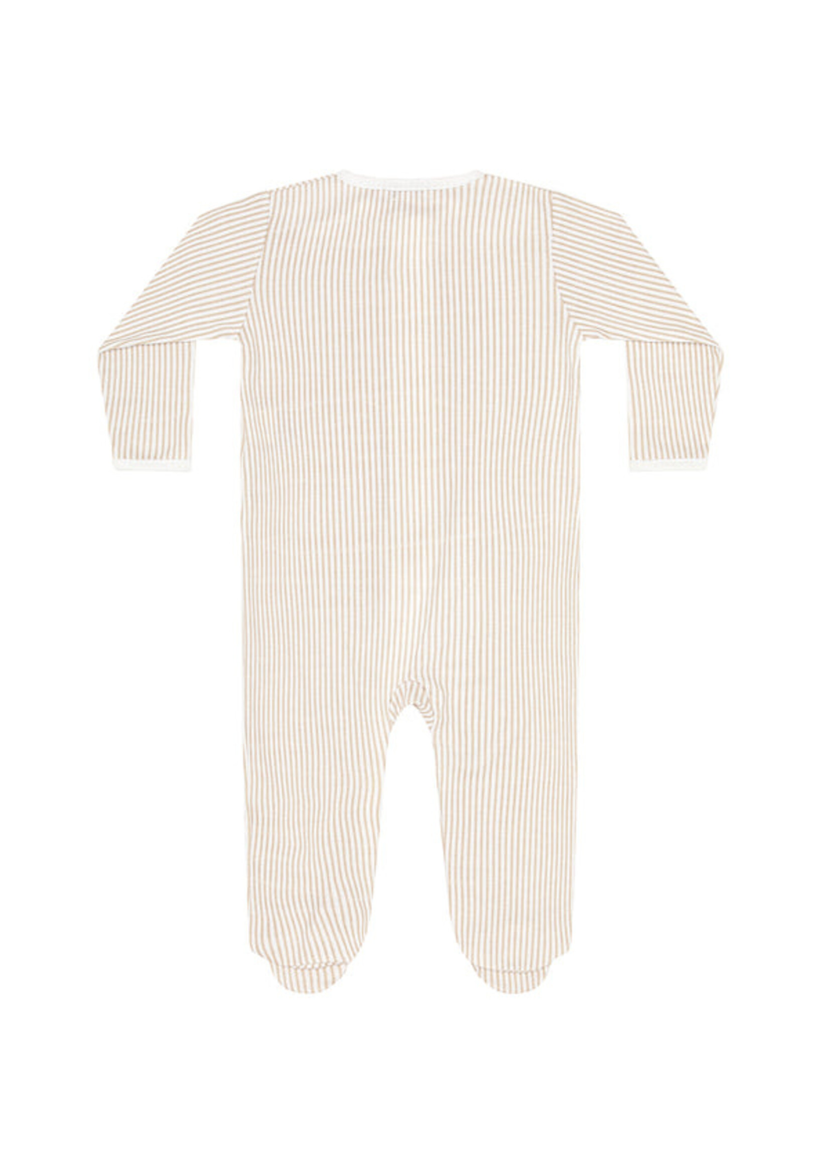 Nellapima Camel Classic Stripes Zipper Footie