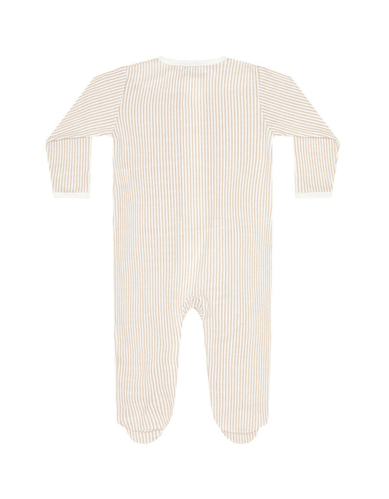 Nellapima Camel Classic Stripes Zipper Footie