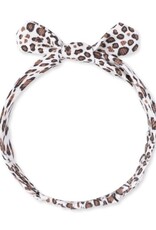 Angel Dear Leopard Rib Knot Headband