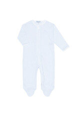 Nellapima Blue Classic Stripes Zipper Footie