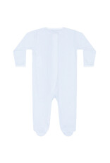 Nellapima Blue Classic Stripes Zipper Footie