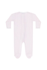 Nellapima Pink Classic Stripes Zipper Footie