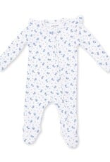 Angel Dear Joli Rosette 2 Way Ruffle Sleeve Zipper Footie