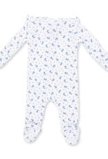 Angel Dear Joli Rosette 2 Way Ruffle Sleeve Zipper Footie