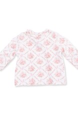 Angel Dear Rose Bow Lattice Take Me Home Set w/Convertible Pant