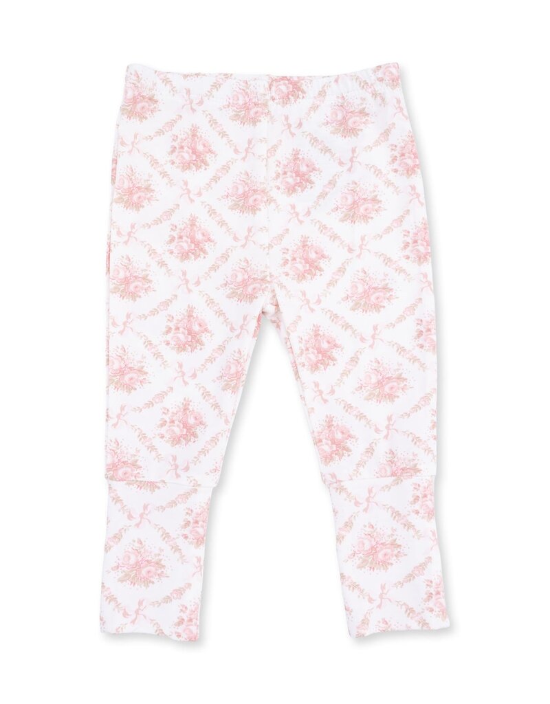 Angel Dear Rose Bow Lattice Take Me Home Set w/Convertible Pant