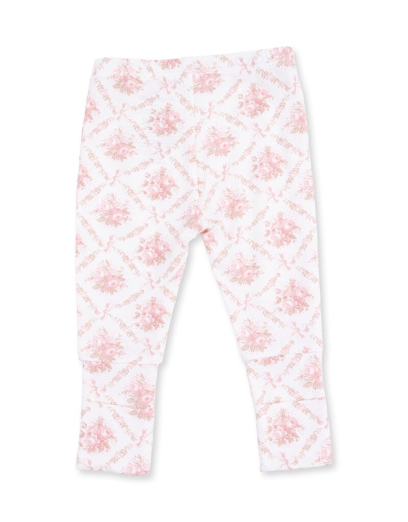 Angel Dear Rose Bow Lattice Take Me Home Set w/Convertible Pant