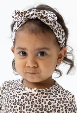 Angel Dear Leopard Rib Knot Headband