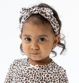 Angel Dear Leopard Rib Knot Headband