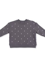 Angel Dear Lightning Bolt French Terry Drop Sleeve Sweatshirt