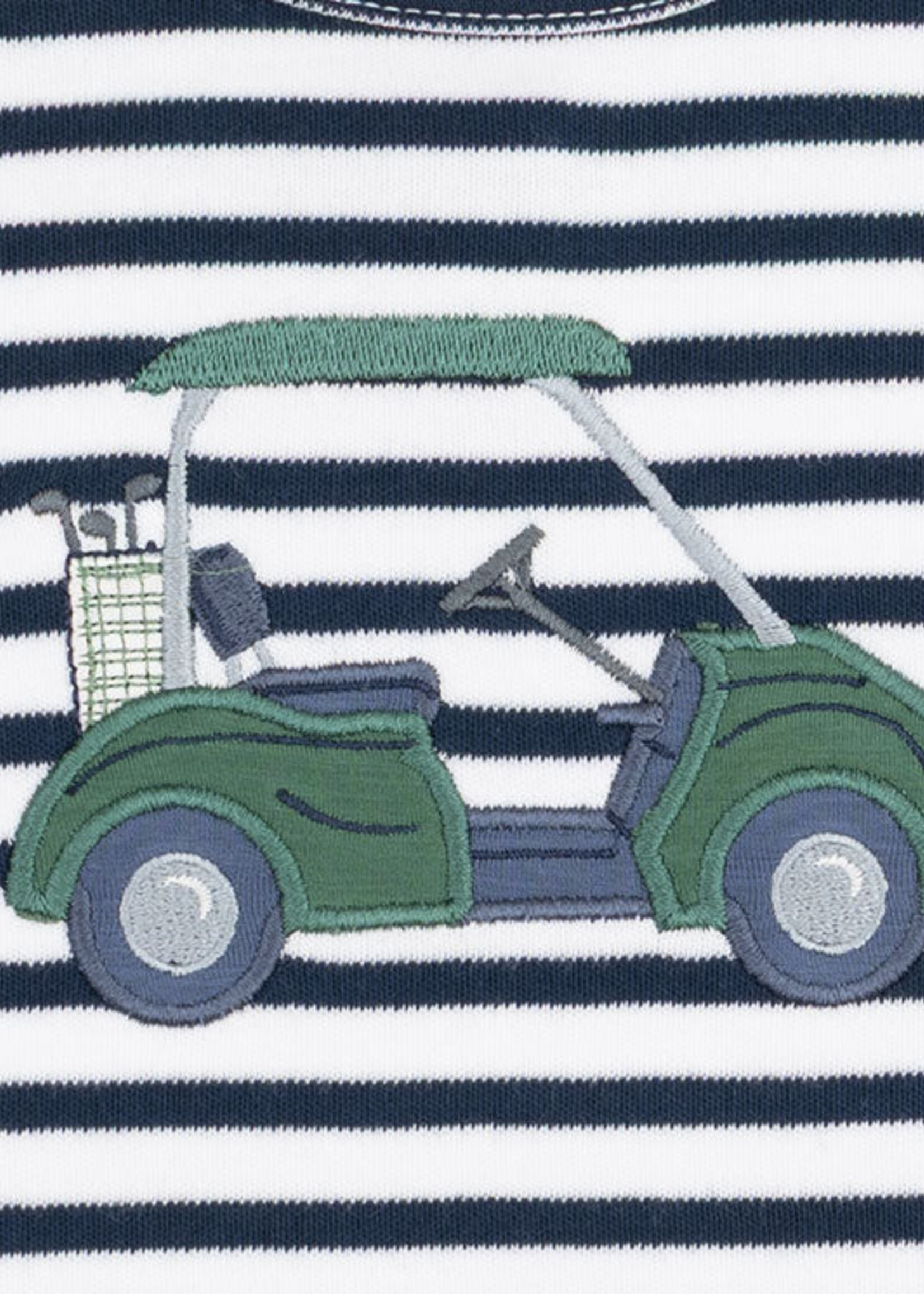 Angel Dear Golf Long Sleeve Uni Shirt Green Golf Cart