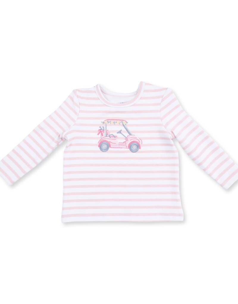 Angel Dear Golf Long Sleeve Uni Shirt Pink Golf Cart