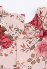 Angel Dear Sabrina Floral L/S Ruffle Bodysuit Dress