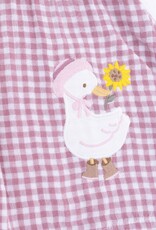 Angel Dear Berry Gingham L/S Ruffle Dress and Legging