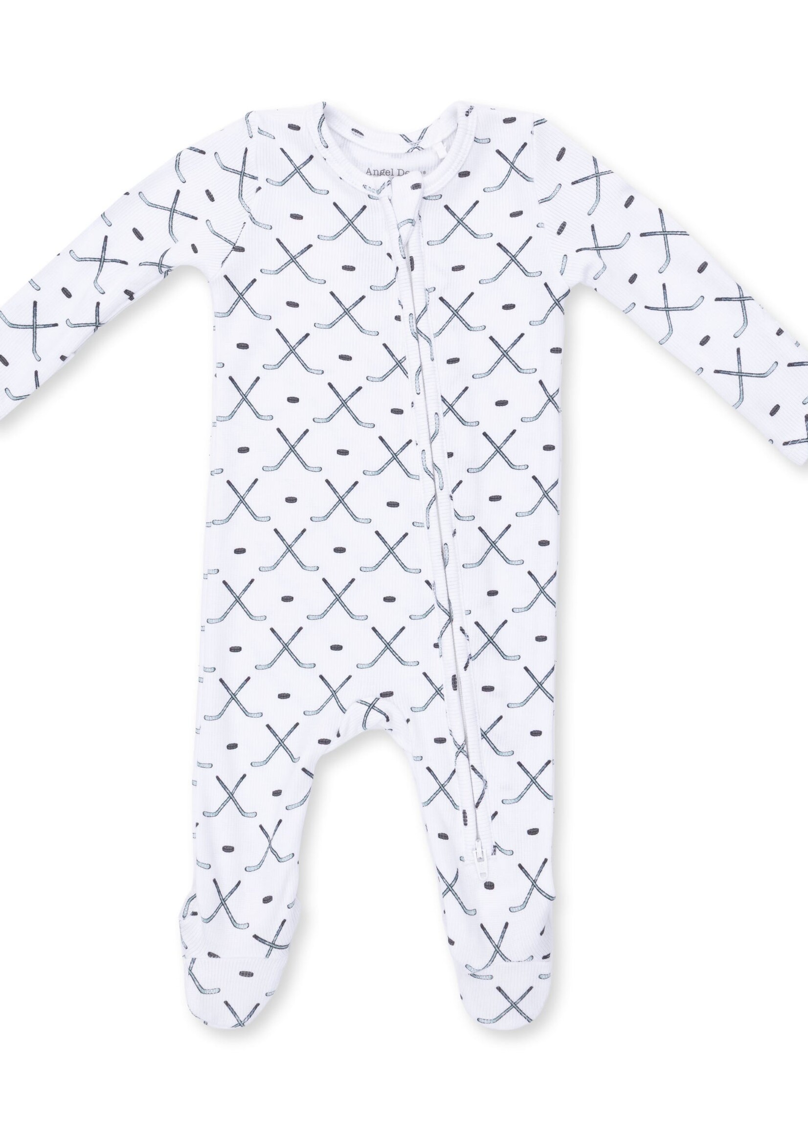 Angel Dear Simple Hockey 2 Way Zipper Footie