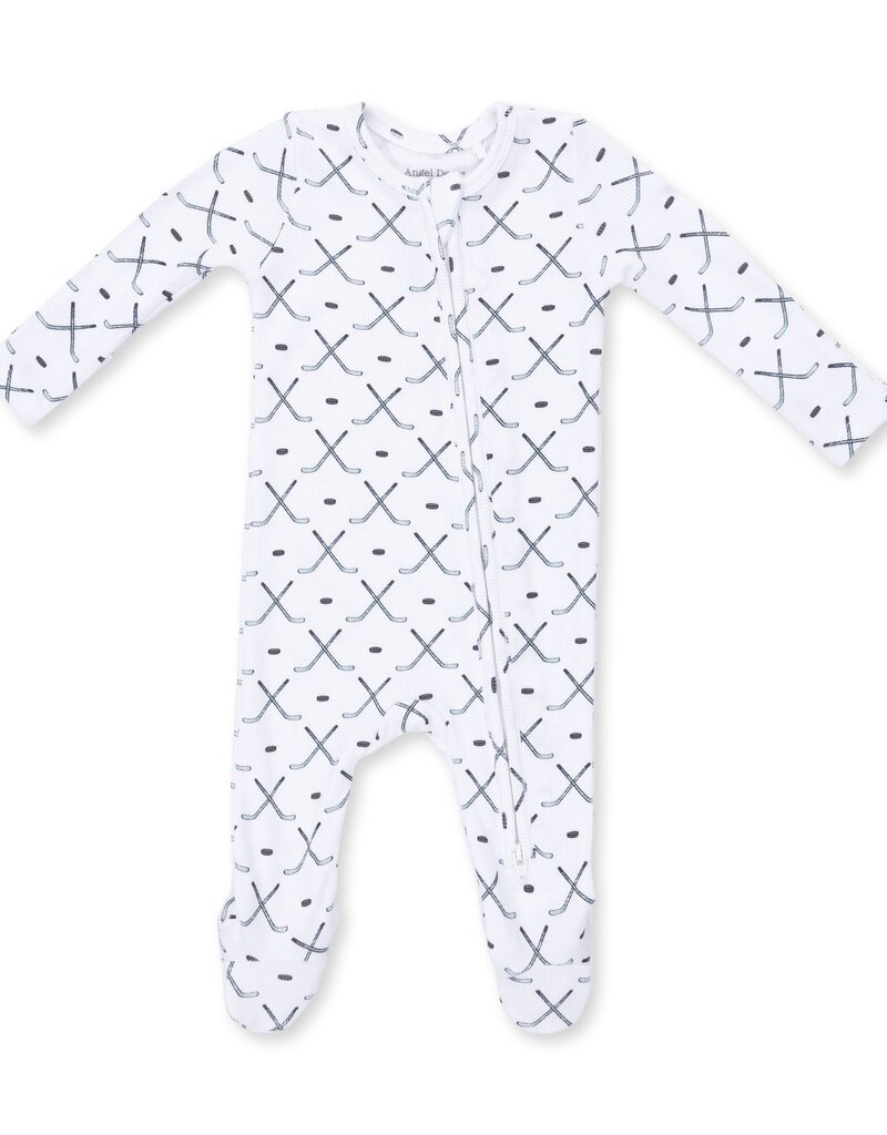 Angel Dear Simple Hockey 2 Way Zipper Footie
