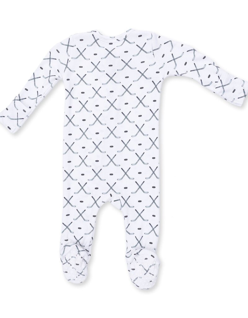 Angel Dear Simple Hockey 2 Way Zipper Footie