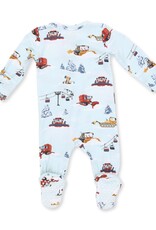 Angel Dear Snow Cats 2 Way Zipper Footie