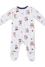 Angel Dear Mixed Sports Bears 2 Way Zipper Footie