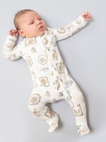 Angel Dear Woodson's Family Cabin 2 Way Zipper Footie