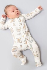 Angel Dear Woodson's Family Cabin 2 Way Zipper Footie
