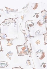 Angel Dear Woodson's Family Cabin 2 Way Zipper Footie