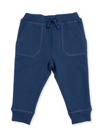 Angel Dear Solid Insignia Blue Jogger Pant