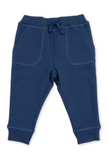 Angel Dear Solid Insignia Blue Jogger Pant