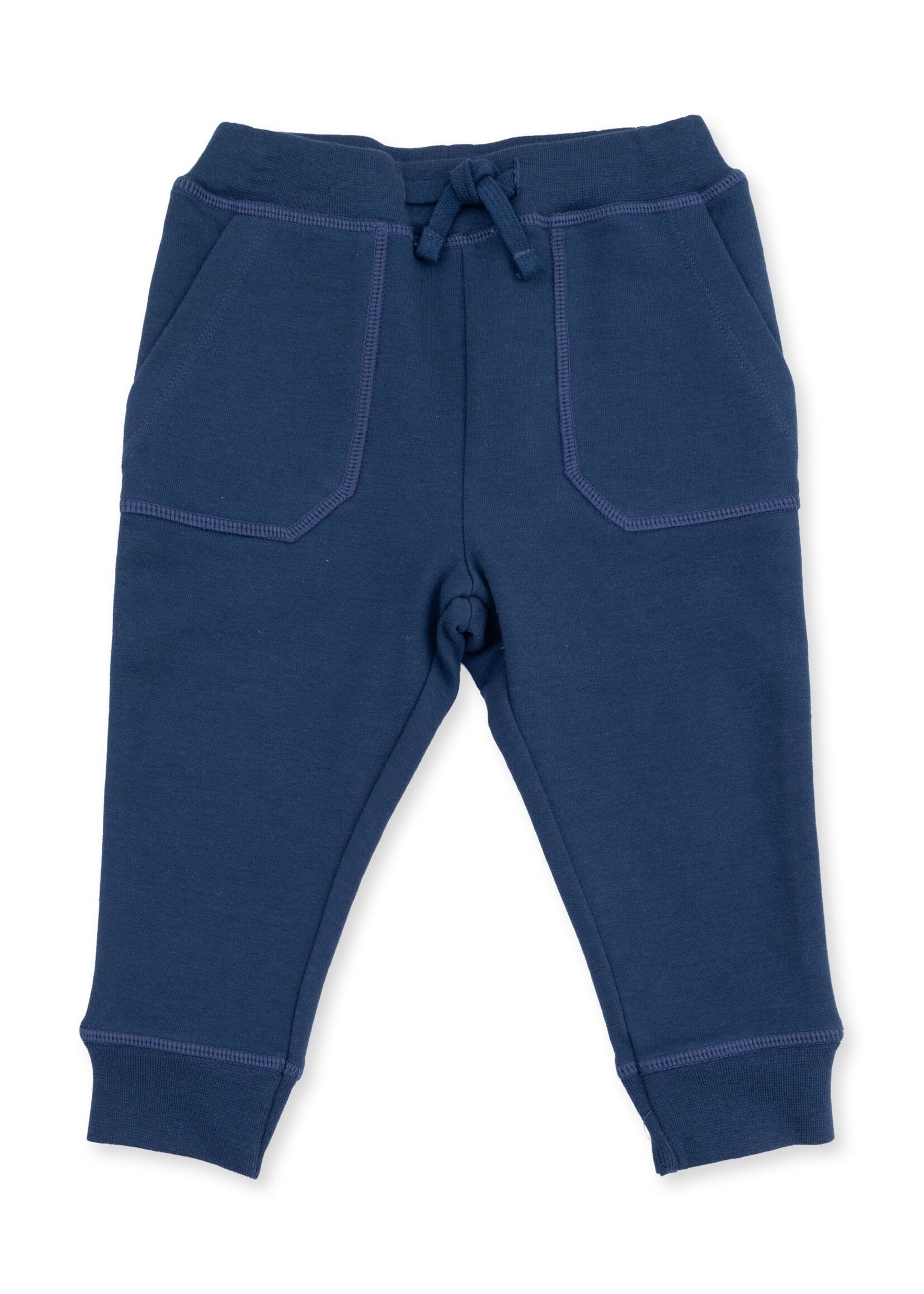 Angel Dear Solid Insignia Blue Jogger Pant