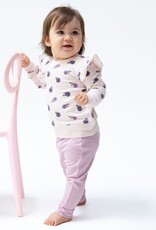Angel Dear Violetta Floral Ruffle Sweatshirt and Legging