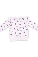 Angel Dear Violetta Floral Ruffle Sweatshirt and Legging