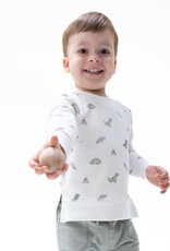 Angel Dear Dinos French Terry Raglan Sweatshirt