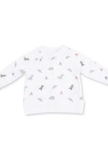 Angel Dear Dinos French Terry Raglan Sweatshirt
