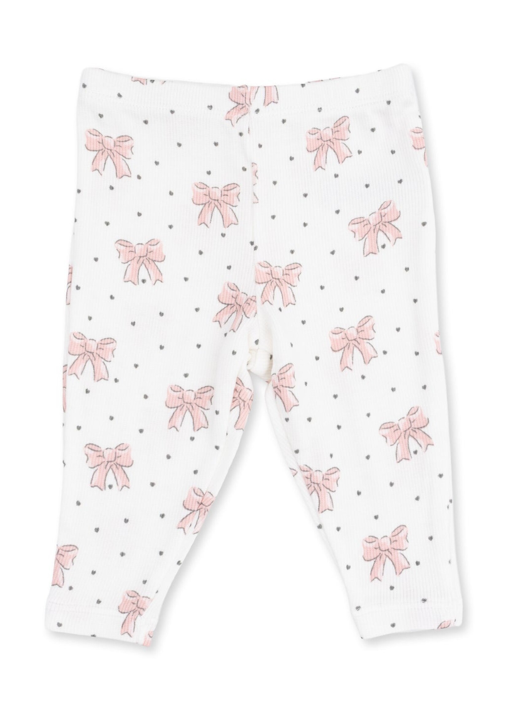 Angel Dear Veiled Pink Bows -L/S Sweatshirt w/Ruffles and Leggings